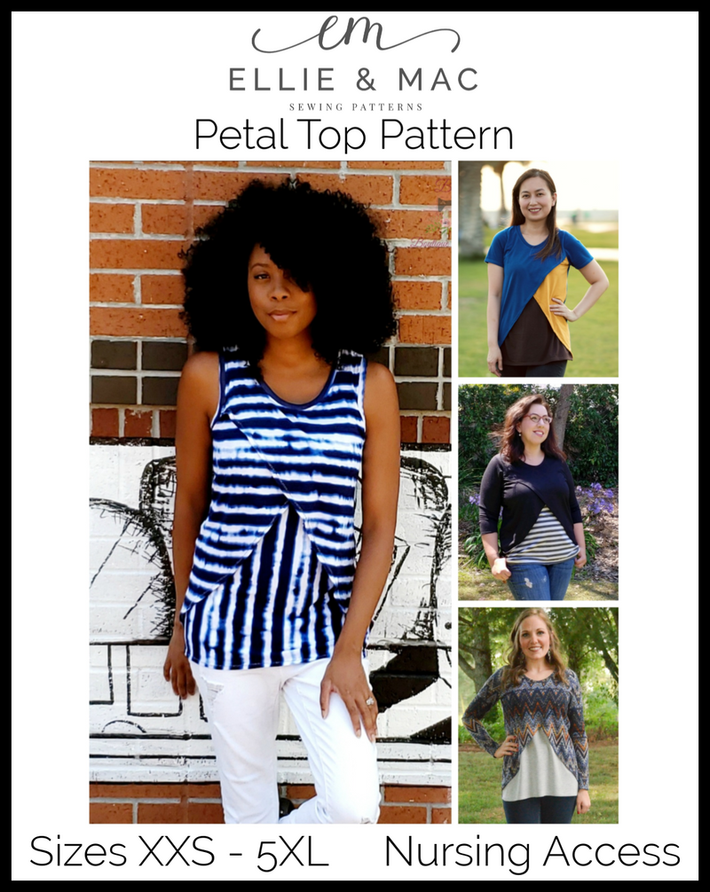 Petal Top Pattern – Ellie and Mac